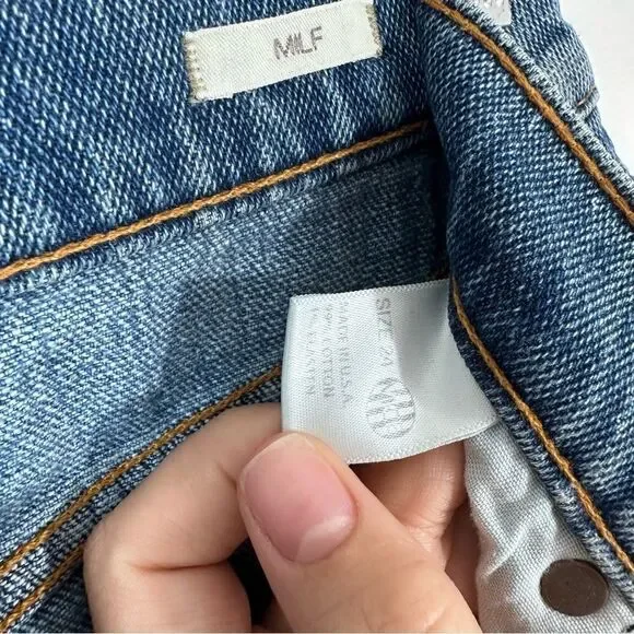 REVICE Milf Distressed Wide Leg Jeans - Picture 9 of 12